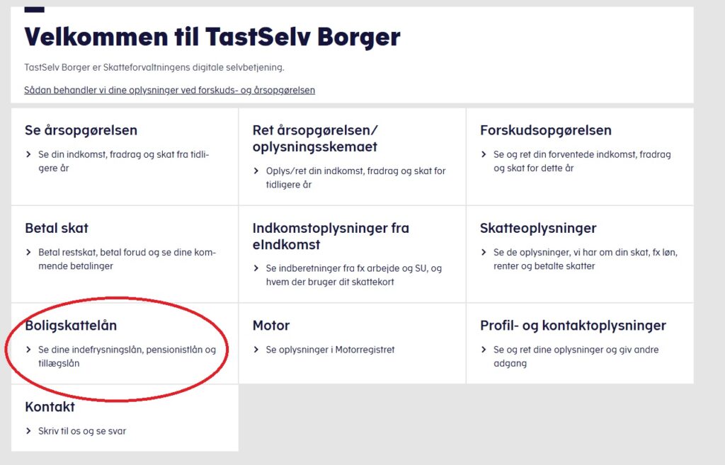 Boligskattelån